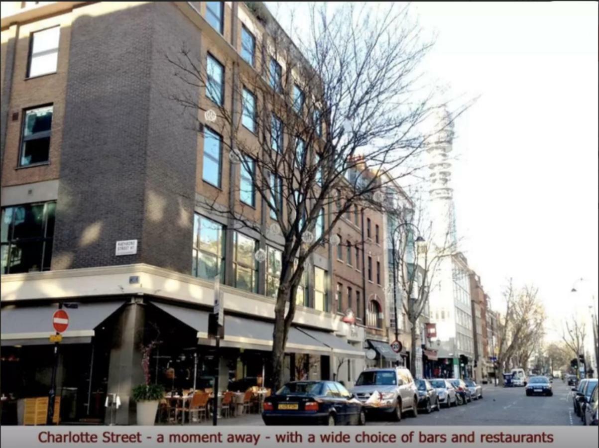 Elegant Fitzrovia Central London 2-Bed Nr Oxford Street Helpful Informative Host Exterior photo
