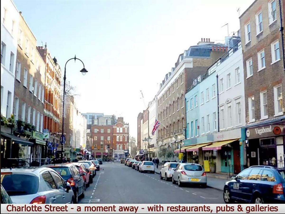 Elegant Fitzrovia Central London 2-Bed Nr Oxford Street Helpful Informative Host Exterior photo